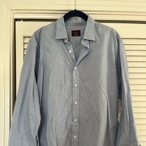 UNTUCKIt Men’s Medium Blue Button down  Shirt